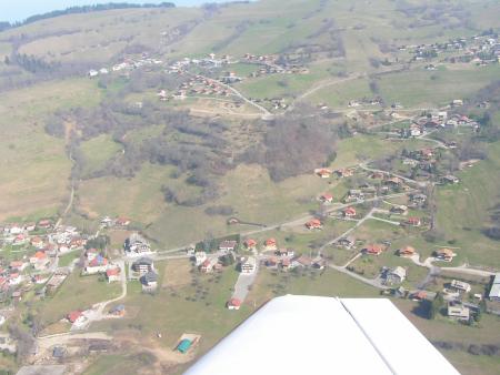 Bernex vu du ciel